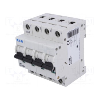 Выключатель максимального тока EATON ELECTRIC CLS6-C63-3N