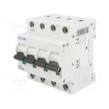 Выключатель максимального тока 400ВAC EATON ELECTRIC CLS6-D16-4