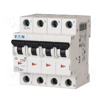 Выключатель максимального тока EATON ELECTRIC FAZ-B16-3N