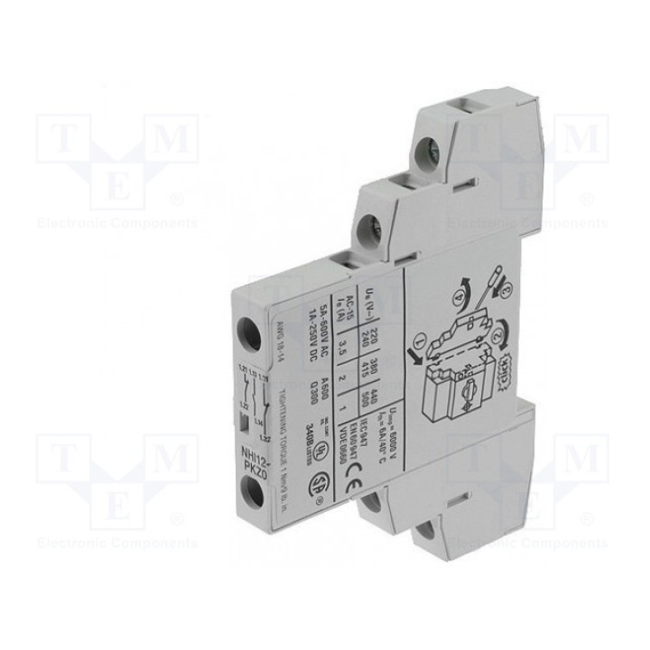 Вспомогательные контакты EATON ELECTRIC NHI12-PKZ0 (NHI12-PKZ0)