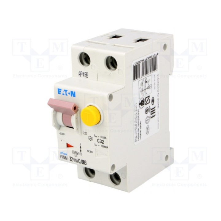 Дифференциальный автомат (АВДТ) EATON ELECTRIC PKNM-321NC003 (PKNM-32-1N-C-003)