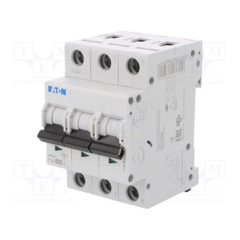 Выключатель максимального тока EATON ELECTRIC PL6-B25-3