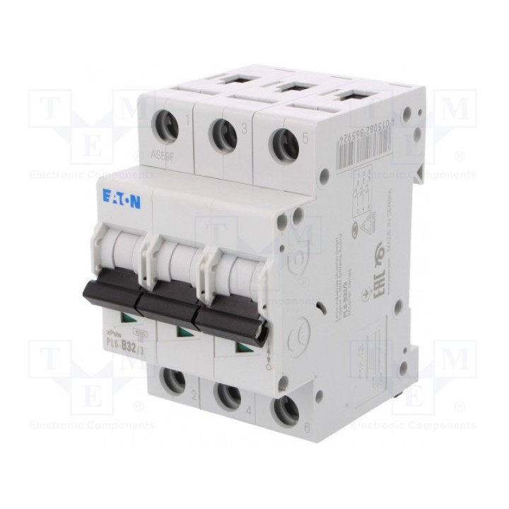 Выключатель максимального тока EATON ELECTRIC PL6-B323 (PL6-B32-3)