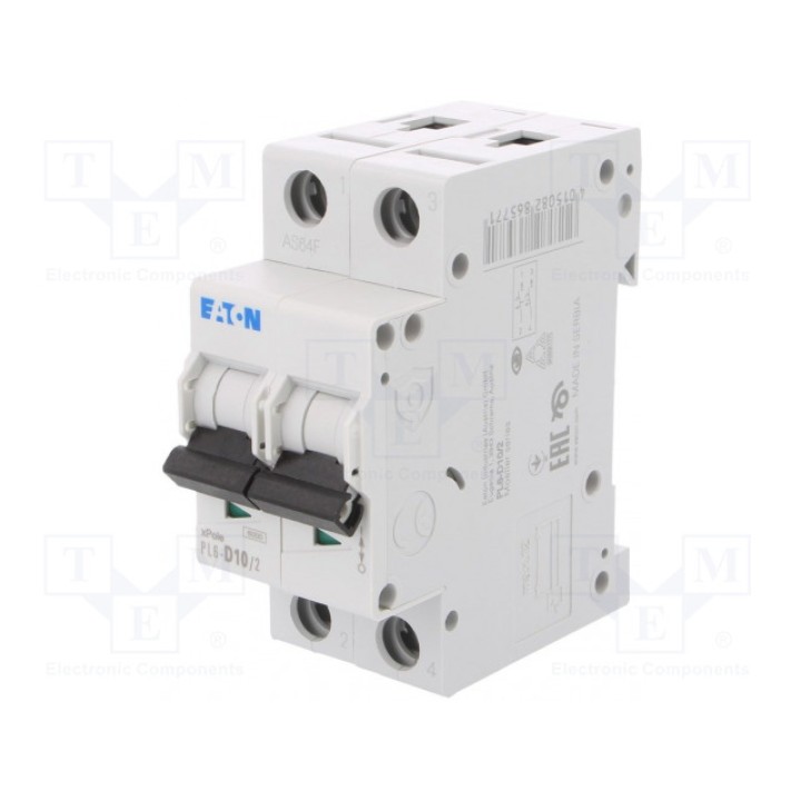 Выключатель максимального тока EATON ELECTRIC PL6-D102 (PL6-D10-2)