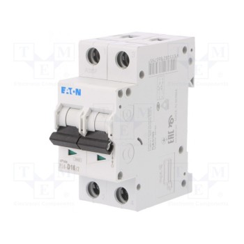 Выключатель максимального тока EATON ELECTRIC PL6-D16-2