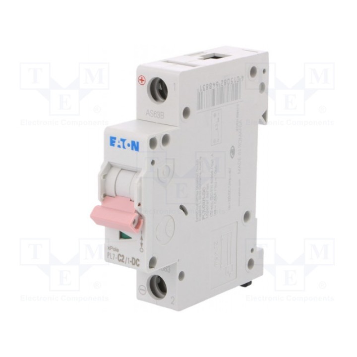 Выключатель максимального тока EATON ELECTRIC PL7-C21-DC (PL7-C2-1-DC)