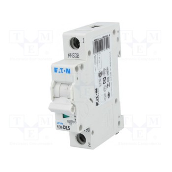Выключатель максимального тока EATON ELECTRIC PLSM-C0.5