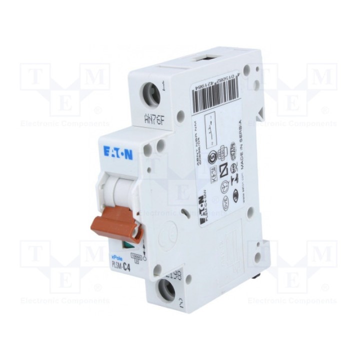 Выключатель максимального тока EATON ELECTRIC PLSM-C4 (PLSM-C4)