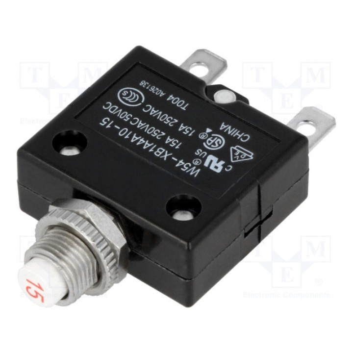 Выключатель максимального тока TE Connectivity 1423674-8 (W54-XB1A4A10-15)
