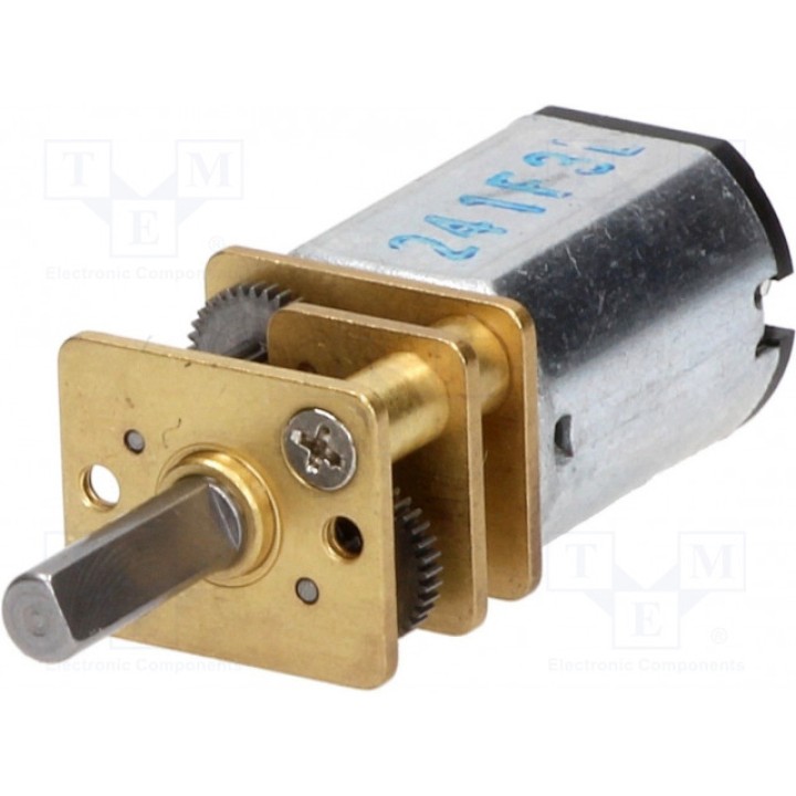 Электродвигатель DC с редуктором POLOLU 100:1 MICRO METAL GEARMOTOR MP (POLOLU-2367)