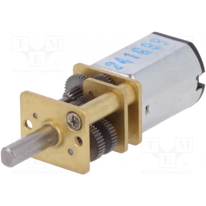 Электродвигатель DC с редуктором POLOLU 1000:1 MICRO METAL GEARMOTOR MP 6V (POLOLU-2372)