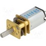 Электродвигатель DC с редуктором POLOLU 298:1 MICRO METAL GEARMOTOR MP 6V DUAL (POLOLU-2385)