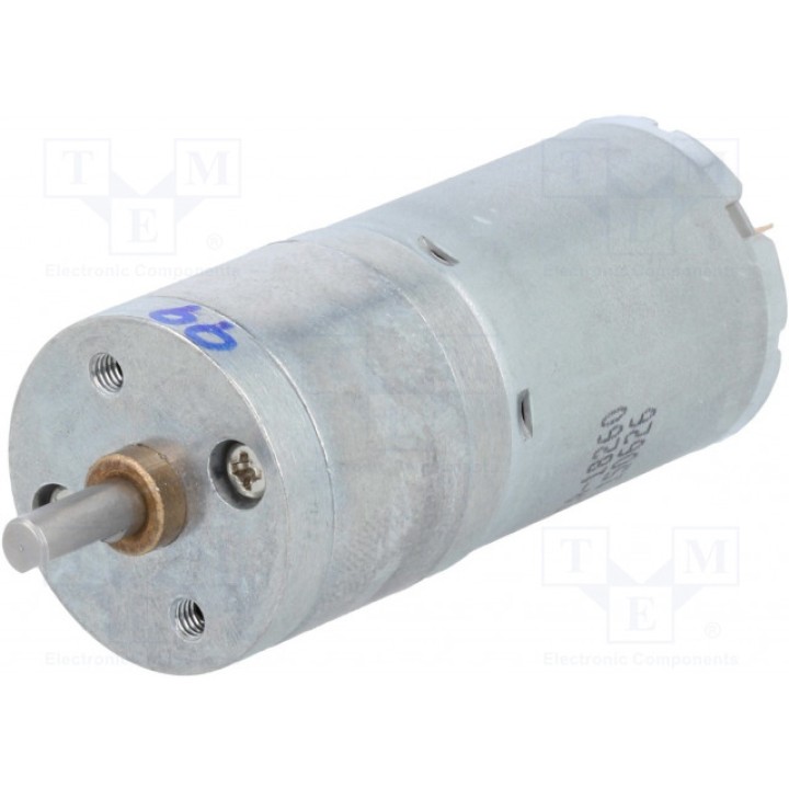 Электродвигатель DC с редуктором POLOLU 99:1 25DX54L MM MP 12V (POLOLU-3231)