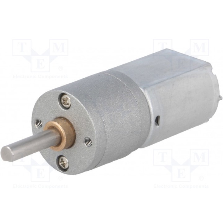 Электродвигатель DC с редуктором POLOLU 100:1 METAL GEARMOTOR 20DX44L MM 6V (POLOLU-3454)