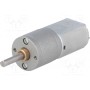 Электродвигатель DC с редуктором POLOLU 488:1 METAL GEARMOTOR 20DX46L MM 6V (POLOLU-3461)