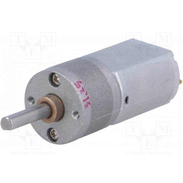 Электродвигатель DC с редуктором POLOLU 31:1 METAL GEARMOTOR 20DX41L MM 12V CB (POLOLU-3475)