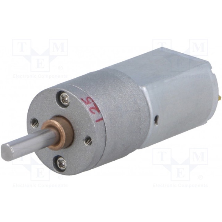 Электродвигатель DC с редуктором POLOLU 125:1 METAL GEARMOTOR 20DX44L MM 12V CB (POLOLU-3479)