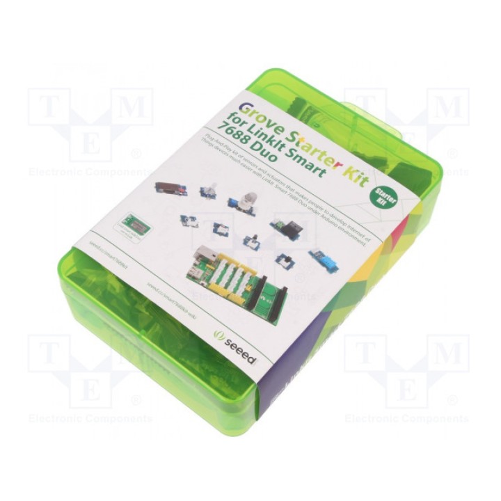 Ср-во разработки Grove Starter Kit for LinkIt 7688 Duo SEEED STUDIO GROVE STARTER KIT FOR LINKIT 7688 DUO (SEEED-110020007)