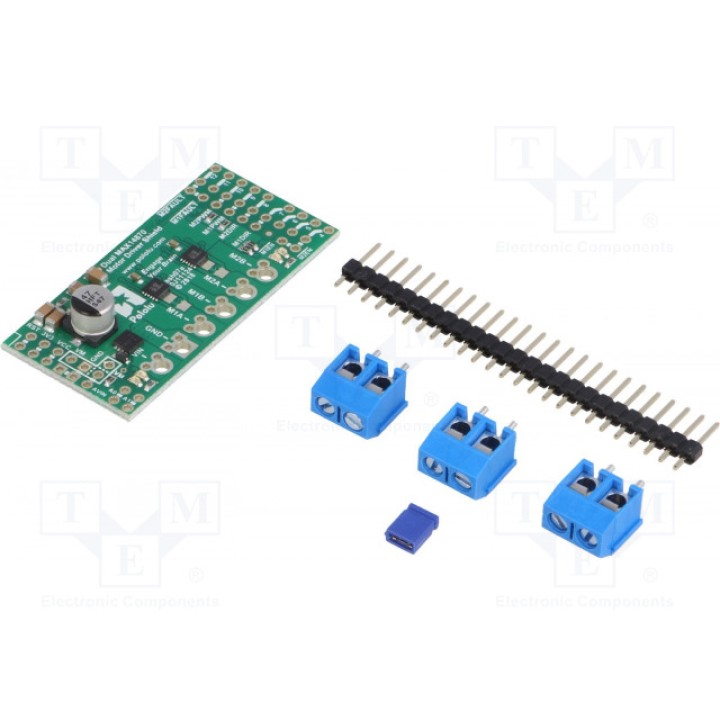 Модуль контроллер двигателя DC POLOLU DUAL MAX14870 MOTOR DRIVER SHIELD (POLOLU-2519)