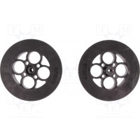 Колесо черный DFROBOT DF-KIT0044