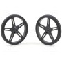 Колесо черный POLOLU POLOLU WHEEL 70X8MM PAIR – BLACK (POLOLU-1425)