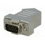 D-sub pin 15 ENCITECH D45NT09-M-HDP15-W-K (D45NT09MHDP15WK)
