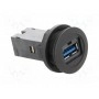 Гнездо usb 22мм HARTING 09454521904 (09454521904)