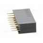 Гнездо штыревой CONNFLY DS1023-2*7S21 (ZL262-14DG)