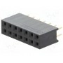 Гнездо штыревой CONNFLY DS1023-2*7S21 (ZL262-14DG)