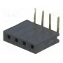 Гнездо штыревой CONNFLY DS1024-1*4RF1 (ZL263-4SG)