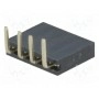Гнездо штыревой CONNFLY DS1024-1*4RF1 (ZL263-4SG)