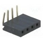 Гнездо штыревой CONNFLY DS1024-1*4RF1 (ZL263-4SG)