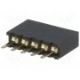 Гнездо штыревой CONNFLY DS1065-01-1*5S8BV (DS1065-01-1X5S8BV)