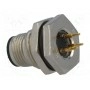 Гнездо m12 AMPHENOL M12A-03PMMP-SF8001 (12-03PMMP-SF8001)