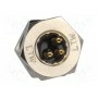 Гнездо m12 AMPHENOL M12A-03PMMP-SF8001 (12-03PMMP-SF8001)