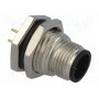 Гнездо m12 AMPHENOL M12A-03PMMP-SF8001 (12-03PMMP-SF8001)