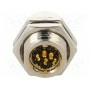 Гнездо m12 AMPHENOL M12A-08PFFS-SH8001 (12-08PFFS-SH8001)