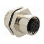 Гнездо m12 AMPHENOL M12A-08PFFS-SH8001 (12-08PFFS-SH8001)