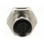 Гнездо m12 AMPHENOL M12A-08PFFS-SH8001 (12-08PFFS-SH8001)