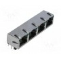 Гнездо rj45 AMPHENOL RJHSE-5385-04 (RJHSE538504)