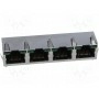 Гнездо rj45 AMPHENOL RJHSE-5385-04 (RJHSE538504)