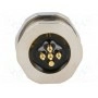 Гнездо m12 CONEC SAL-12-FSH5-P5,5 (43-01033)