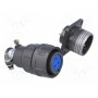 Гнездо, вилка разъем круглый CONNFLY DS1110-06-03LYP (DS1110-06-03LYP)