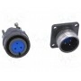 Гнездо, вилка разъем круглый CONNFLY DS1110-06-03LYP (DS1110-06-03LYP)