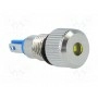 Индикаторная лампа led плоский ONPOW GQ8F-DY12 (GQ8F-D/Y/12)