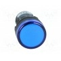 Сигнальная лампа 22мм AUSPICIOUS L22 24VDC BL (L22-BL-24)