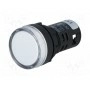Сигнальная лампа 22мм AUSPICIOUS L22 24VDC W (L22-W-24)
