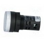 Сигнальная лампа 22мм AUSPICIOUS L22 24VDC W (L22-W-24)
