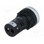 Сигнальная лампа 22мм AUSPICIOUS L22 24VDC W (L22-W-24)