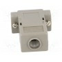 Корпус для разъемов d-sub d-sub 9pin, d-sub hd 15pin ENCITECH 2360-0101-11 (CCOV09-SN-LG)